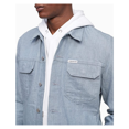 thumbnail image 2 of Calvin Klein Men's Denim Trucker Jacket, Hartley Light, XSmall, 2 of 2