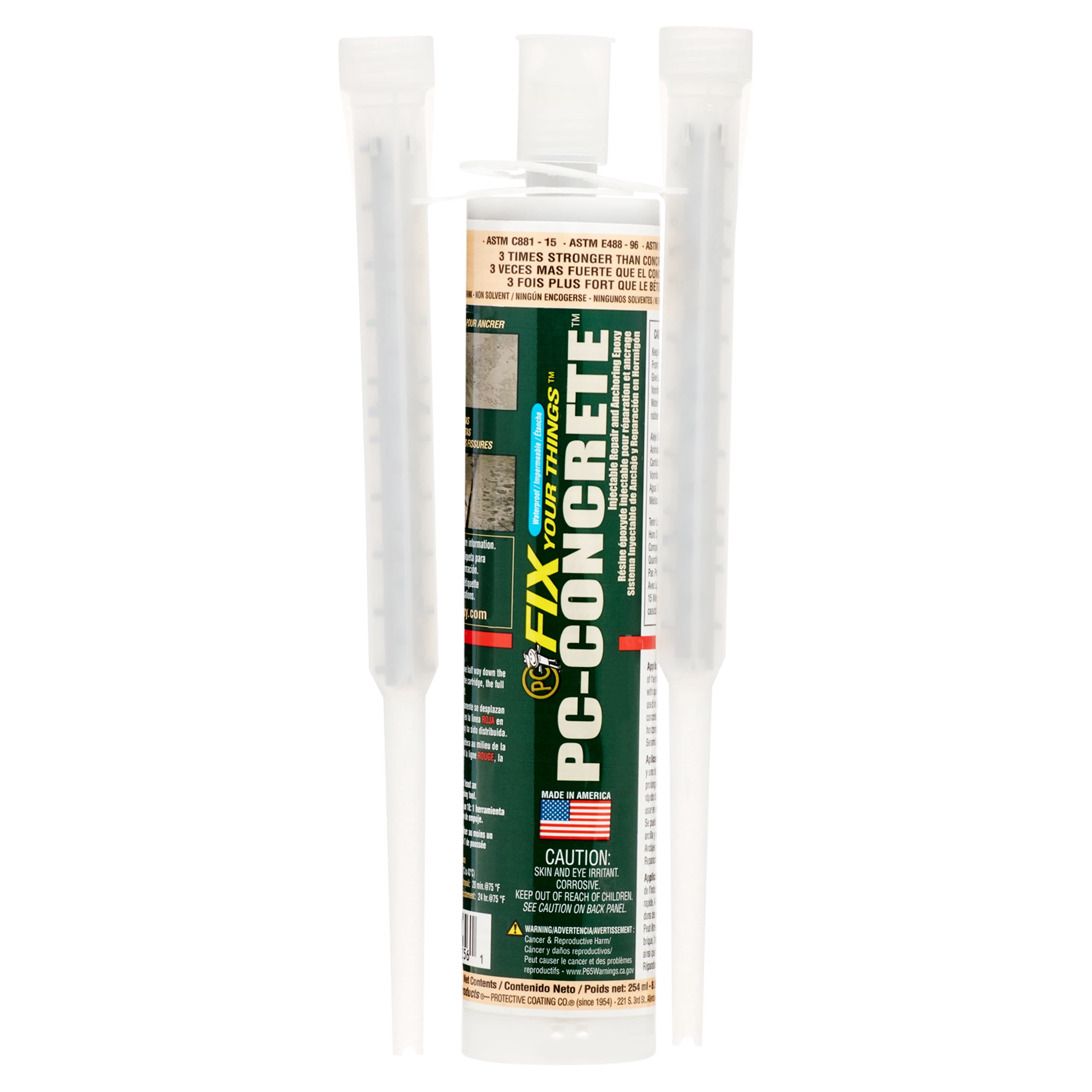 Duct Tape, Glues & Epoxy: PC Products Adhesives & Fillers PC Concrete 9 oz. Epoxy 072561