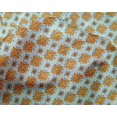 thumbnail image 4 of oneOone Silk Tabby Pastel Mint Fabric Floral Block Craft Projects Decor Fabric Printed By The Yard 42 Inch Wide, 4 of 4