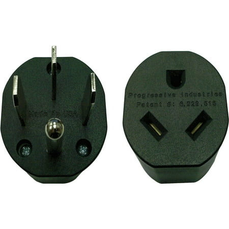 Progressive Industries 3050 30 Amp to 50 Amp Compact Adapter