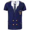 thumbnail image 2 of Camiseta divertida con disfraz de Capitán Mundial Funny World para hombre, 2 of 3