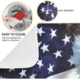 thumbnail image 5 of GZHJMY Angry North American Vulture on Flag Absorbent Dish Drying Mat,16" x 18" Microfiber Kitchen Countertop Table Protector Multi-Purpose Counter Rack Sink Drainer Pad, 5 of 6