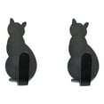 thumbnail image 2 of Fiudx Gancho con Forma de Mascota, Diseño Adhesivo, No Necesita Perforaciones, Capacidad de Peso de 2 Lb, Elegantes Opciones En Dorado, Negro o Hermosos Colores, Fácil Montaje En Pared, Tamaño de 3 P, 2 of 2
