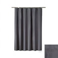 thumbnail image 3 of curtains with tunnel band Vivid Collection (Black 34, 135x150 cm - WxH) Opaque plain plain curtains scarf for bedroom children's room living room, 3 of 7