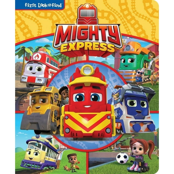 Mighty Express: First Look and Find, (Board Book)