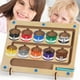 thumbnail image 5 of Juego de mesa de arte Montessori, juguete educativo, tablero de clasificación de colores, madera para juguetes de niños, 5 of 9