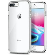 Entronix Shockproof Slim Cell Phone Case for Apple iPhone 7/8 Plus, Clear