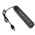 thumbnail image 1 of axGear 8 Port USB 2.0 Data HUB High Speed Splitter Extender Built-In USB Cable, 1 of 6