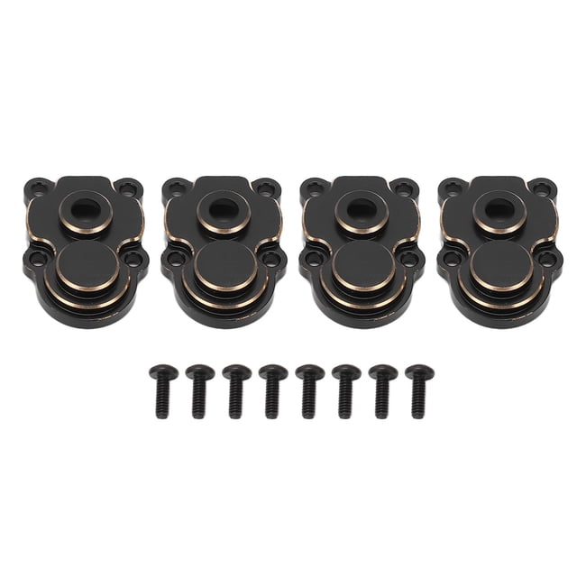 Cubierta de nudillo de dirección RC cubierta de engranaje RC de latón resistente a la oxidación para 1/24 RC Car ANGGREK Otros