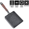 thumbnail image 4 of Frying Pan Non-stick Skillets Anti-scalding Handle Square Cooking Pot Delicious Food Home Daily Cookware, 4 of 7