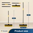 thumbnail image 5 of Yocada Push Broom Outdoor Cleaning Stiff Bristles Brooms, 5 of 7