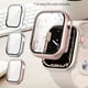 thumbnail image 2 of Vidrio templado + funda para Apple Watch 8 7 funda de teléfono 41mm 45mm 42mm 38mm pulsera protección parachoques funda para Apple Watch 40 44mm funda, 2 of 4