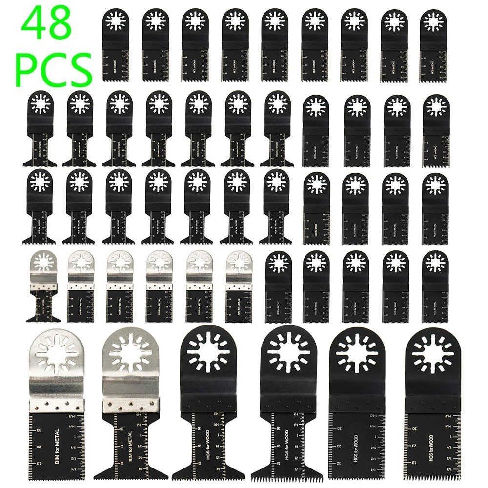 Professional 48PCS Oscillating Multi Tool Saw Blades For Fein