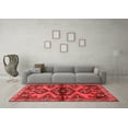 thumbnail image 3 of Ahgly Company Indoor Round Persian Red Traditional Area Rugs, 3' Round, 3 of 4