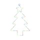 thumbnail image 2 of cpengpj Remote Control Iron Christmas Tree Lights with 8 Modes, White LED String for Indoor Decoration, Energy Saving Star Top, 2 of 9