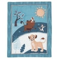 Lambs & Ivy Disney Baby Lion King Adventure Blue 3Piece Mini Crib