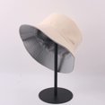 thumbnail image 6 of CoCopeaunts Large Bucket Hat Women Solid Double Sided Wear Basin Hat Summer Wide Brim Men Fisherman Hat Casual All-Match, 6 of 8