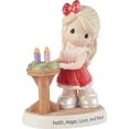 thumbnail image 3 of Precious Moments Wishing You Faith, Hope, Love, And Peace Figurine, 1 Each, 3 of 4