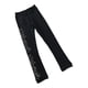 thumbnail image 5 of Pantalones de patinaje para niñas con cristales Mallas de patinaje artístico para mujer negras Flor 140, 5 of 9