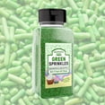 thumbnail image 3 of Unpretentious Green Sprinkles, 2 Cups, Bright & Colorful, Decorative & Fun Topping for Baking, 3 of 7