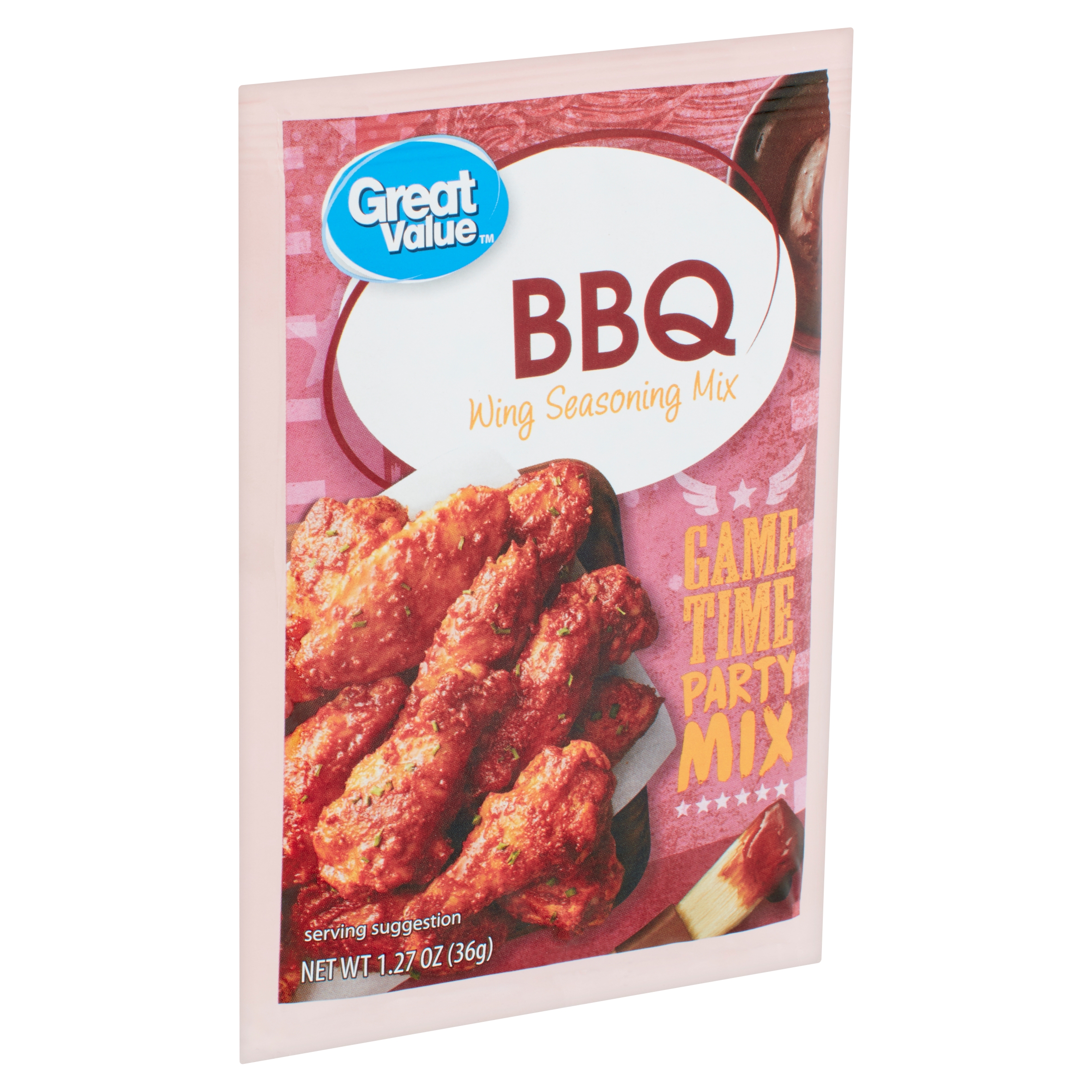 Great Value BBQ Wing Seasoning Mix, 1.27 oz