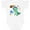 AA-White, variant on Inktastic Tyrannosaurus Rex Vs. Meteor Fun Space Dinosaur Boys or Girls Baby Bodysuit