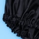thumbnail image 3 of Sombrero doble de seda con capucha para dormir de raso gorro de dormir Capucha para la noche Sombrero de dormir (Negro), 3 of 5