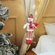 thumbnail image 1 of Sujetadores de cortina largos de punto | Lazos y borlas festivas para cortinas | Accesorios para ventanas navideñas | Juego de 3 con diseños de muñeco de nieve, ciervo y Papá Noel, 1 of 6