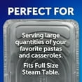 thumbnail image 5 of EZ Foil Disposable Pasta Pan, 19.5 x 11.5 inches, Full Size Steam Table Pan, 1 Count, 5 of 8