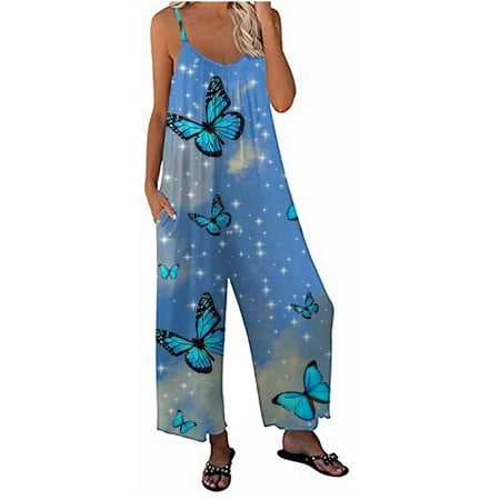 

Xihbxyly Jumpsuits for Women Overalls Women Maternity Jumpsuit Women Loose Fit Linen Overalls for Women Wide Leg Rompers Cotton Overalls with Pockets Prime Day 2023 Deals #5