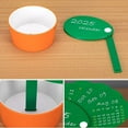 image 4 of Fall Decorations Clearance! Blecry Desk Calendar 2025 Creative Diy Desktop Ornaments Ins Set Simple Pen Holder Cute Calendar Small Gift Orange, Calendar Advent Calendar Clearance Sale