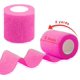 thumbnail image 2 of 15 rollos de vendajes elásticos autoadhesivos (rosa neón), vendaje autoadhesivo de 2 pulgadas, cinta de vendaje autoadhesiva para esguinces, hinchazón y tobillos en muñecas, 2 of 5