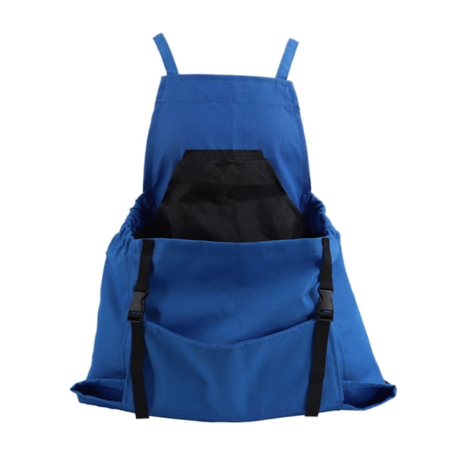Tablier de Champ et de Récolte, Tablier de Jardinage de Champ et de Récolte Système de Récolte en 1 Seconde avec Poches pour un Rangement Pratique, Réutilisable, Toile Durable, Unisexe, Vert B