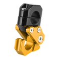 thumbnail image 4 of Gancho para manillar, gancho plegable universal para casco, soporte para casco, colgador de equipaje para motocicleta, funcionamiento suave, 4 of 9