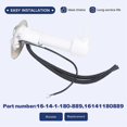 thumbnail image 5 of 16141180889 New Level Sensor For E34 525i 530i 540i M5 E32 735i 740i, 5 of 5