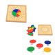 thumbnail image 5 of Tablero de puntuación redondo de edición profesional Montessori Clase de matemáticas Enseñanza Juguetes educativos para la primera infancia Inevent WJ1147-00B, 5 of 5