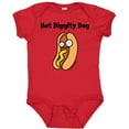 thumbnail image 3 of Inktastic Hotdog Hot Diggity Dawg Boys or Girls Baby Bodysuit, 3 of 5