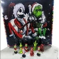 thumbnail image 3 of Nuevo Caja de calendario de Adviento de Navidad de Grinch peludo verde, 24 Uds., calendario, 3 of 5