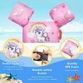 thumbnail image 2 of Brazalete de natación MoKo para niños de 20 a 30, 40 a 50 libras, chaleco de natación para niños peq, 2 of 4