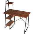 thumbnail image 1 of Bureau d'Étude Compact Multifonctionnel avec Étagères à 4 Niveaux, 1 of 5
