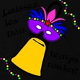 thumbnail image 2 of CafePress - Mardi Gras Masked Bell Maternity Dark T Shirt - Maternity Dark T-Shirt, 2 of 3