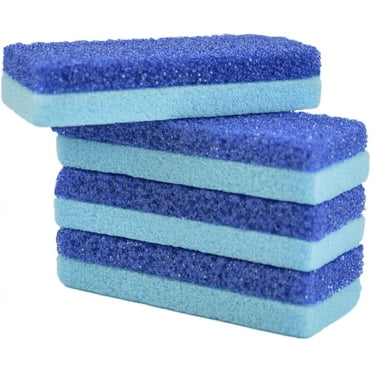 Foot Scrubber Pumice Stone for Feet- Foot Scrubbers for Use in Shower and Foot Tub- Pedicure Supplies Feet Scrubber for Dead Skin- Double Sided Foot Scrubber Dead Skin Remover- 4 Pack