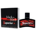 thumbnail image 4 of Black is Black Superior by Nu Parfumes, 3.4 oz EDT Spray for Men, 4 of 6