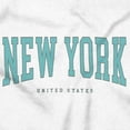 thumbnail image 2 of Varsity New York United States Crewneck T Shirts Boy Girl Teen Brisco Brands S, 2 of 5