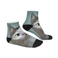 thumbnail image 6 of Salouo Funny Cat Pattern Unisex Middle Tube Socks,Middle-Finger Knee High Socks Over The Calf Tube Stocking Crew Stockings for Women and Men Tube Socks, 6 of 8