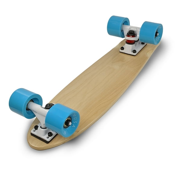Patineta Cruiser Estilo Penny Maple Musa MUSA Azul Blanco