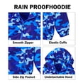thumbnail image 6 of Aideaone Toddler Boys Girls Rain Jackets Waterproof Hooded Lightweight Kids Raincoats Windbreakers 2-8T, 6 of 8