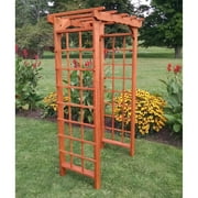 A & L Furniture Morgan 7 ft. Wood Arbor