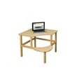 thumbnail image 2 of Bureau d'Angle - Érable/tan, 2 of 2