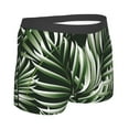 thumbnail image 3 of Disketp Tropical Palm Leaves1 Men'S Boxer Briefs,Soft And Breathable Cotton Underwear With Comfortflex Waistband, 3 of 8